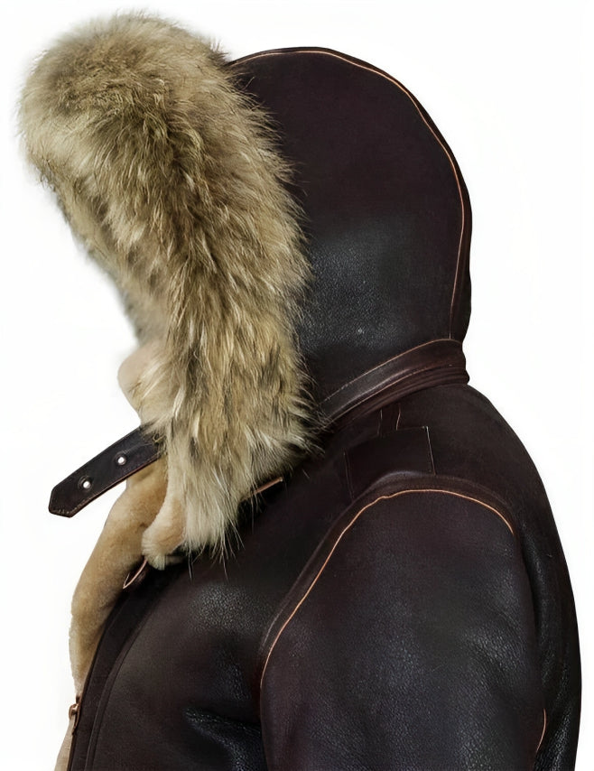 Detlef - Shearling-Stijl Winter Jas