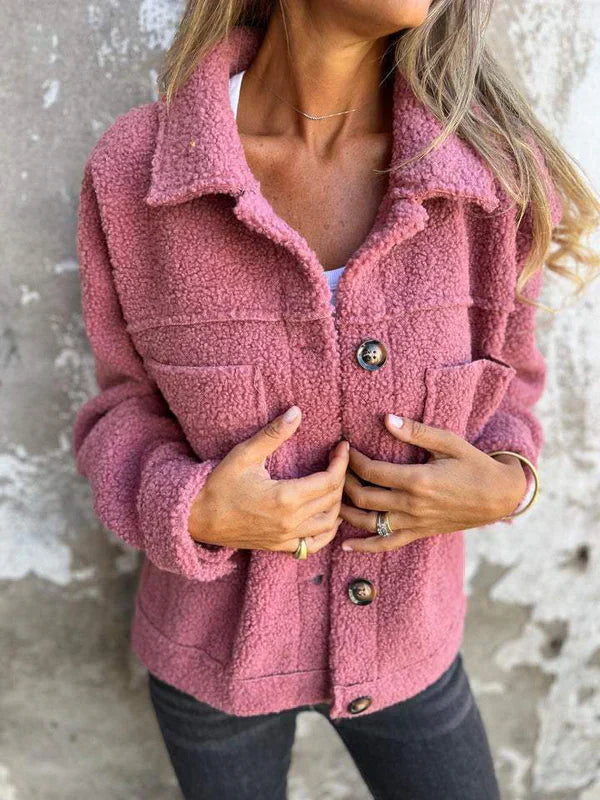 Vanessma - Kurze Strickjacke Aus Wolle