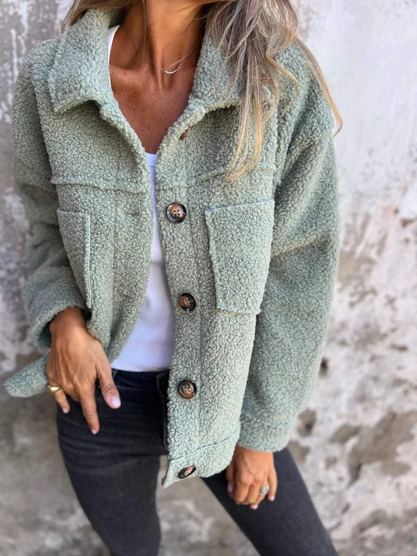 Vanessma - Kurze Strickjacke Aus Wolle