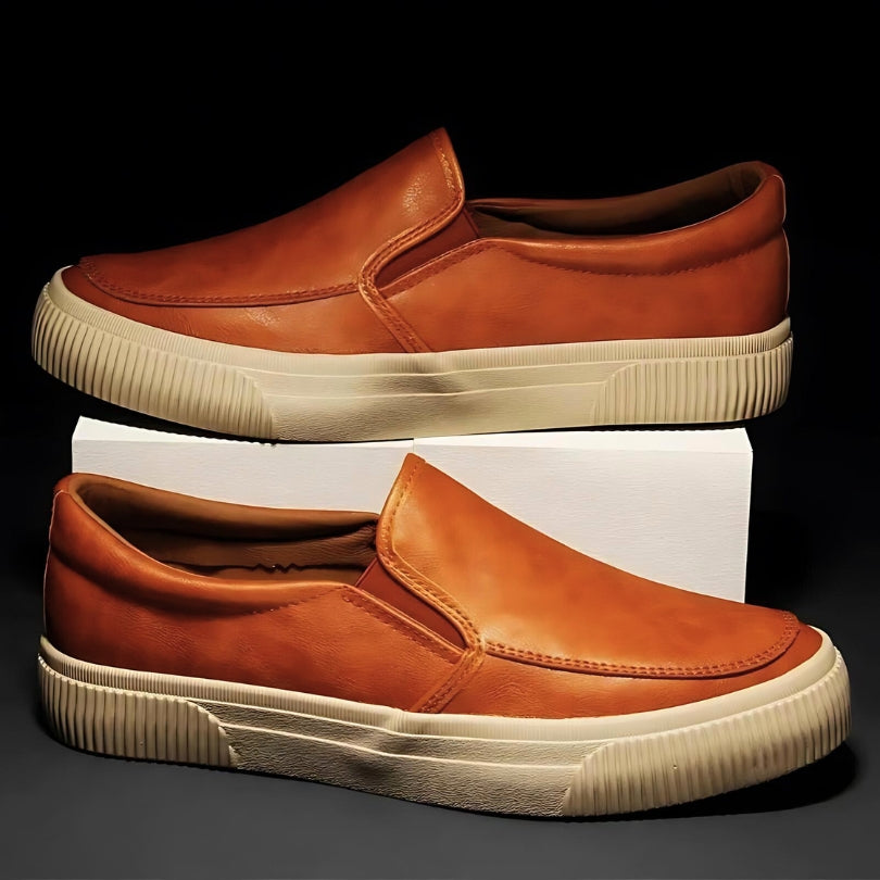 Boulevard Italiaans Leren Slip-On