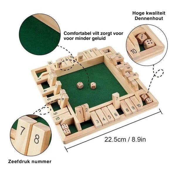 TimberGame - Sluit De Doos Bordspel