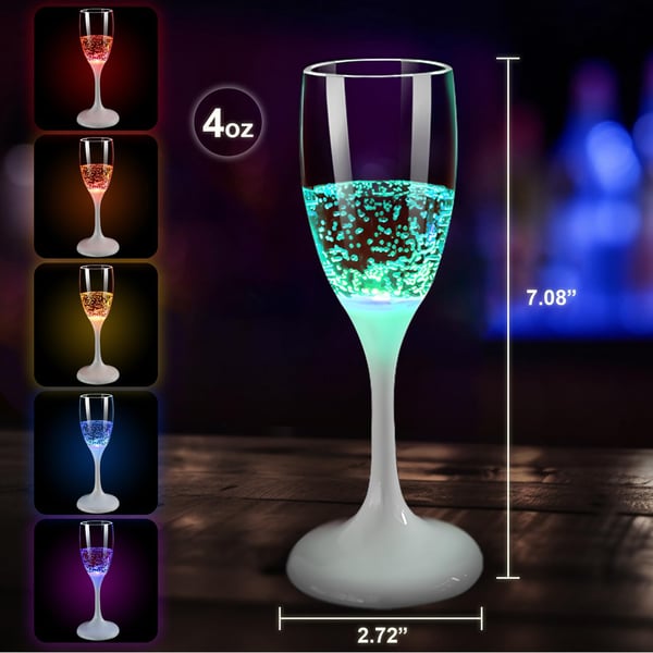 GlowVino - LED Lichtgevende Wijn Glazen