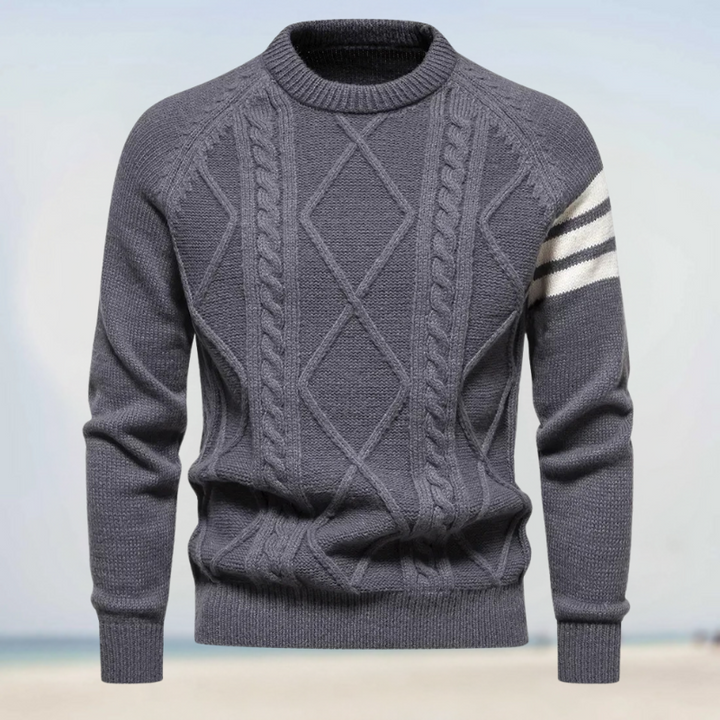 Kees – Rundhals Strickpullover