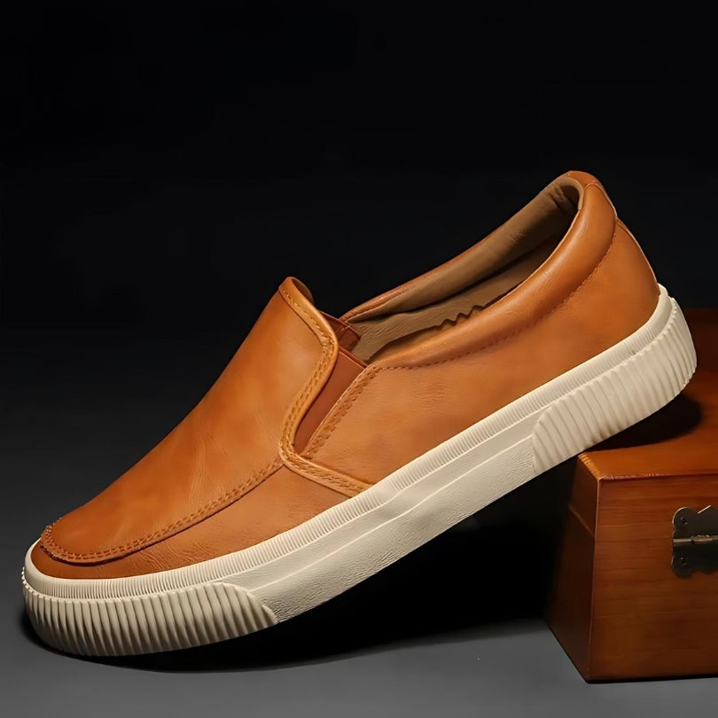 Boulevard Italiaans Leren Slip-On