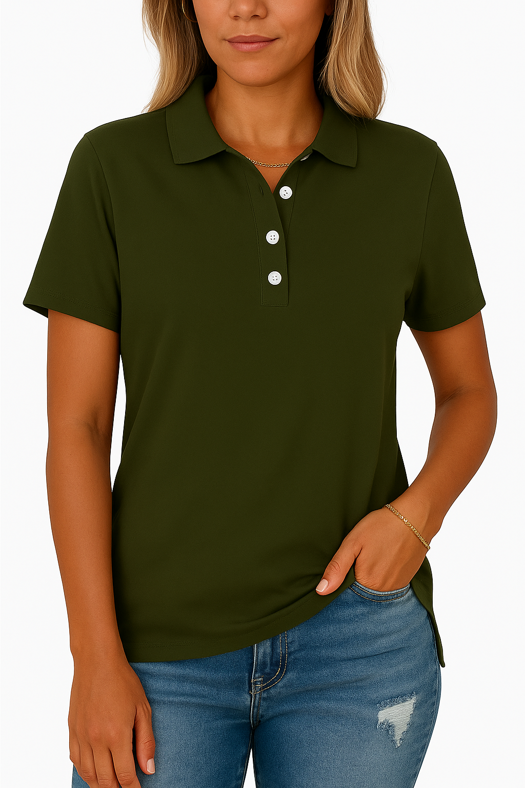 Kathie - Elegantes Polo Hemd