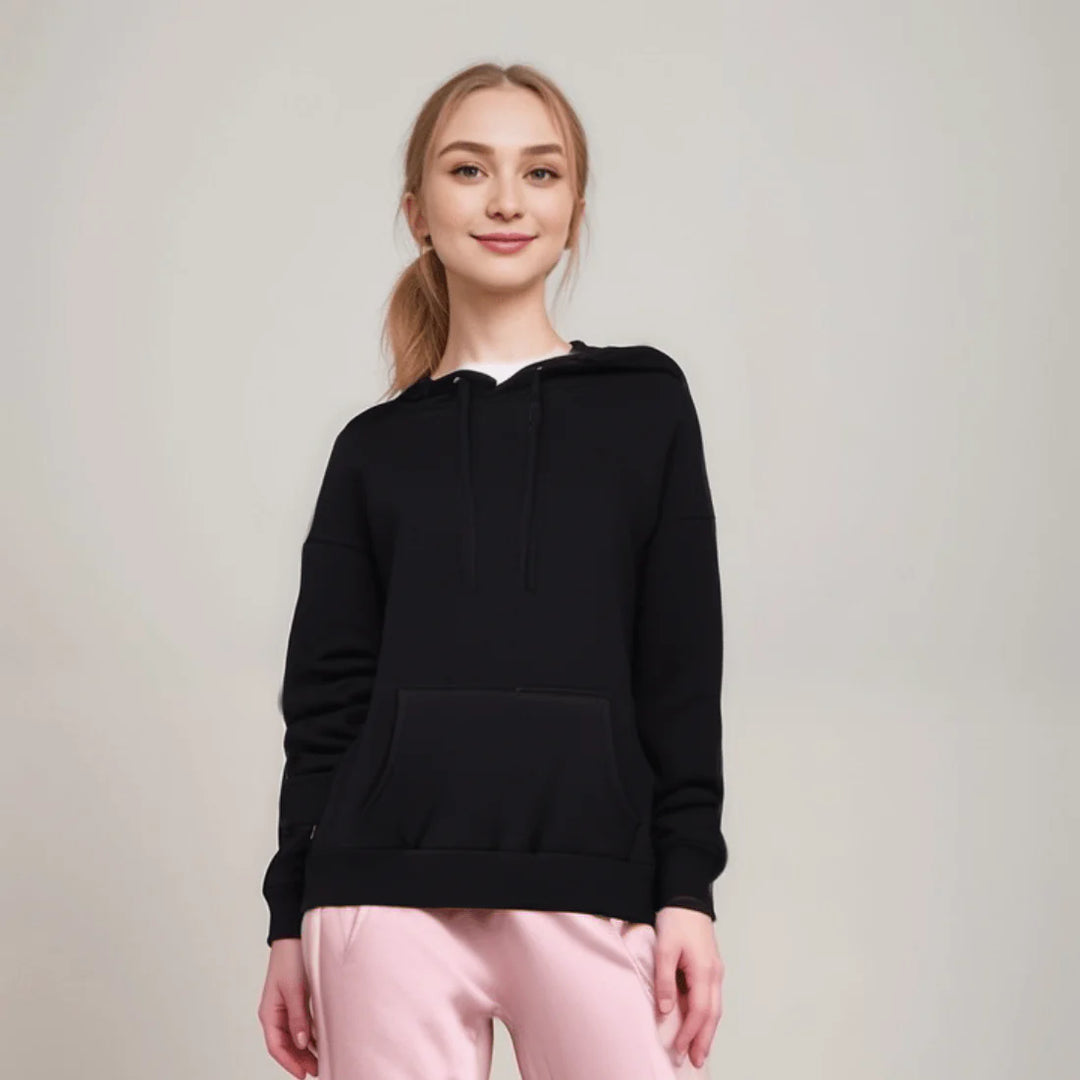 Babette – Weicher Und Warmer Fleece-Kapuzenpullover