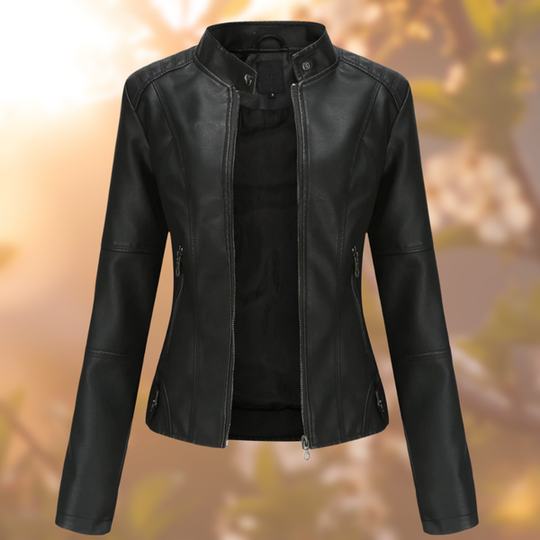 Calista – Elegante Leder Jacke