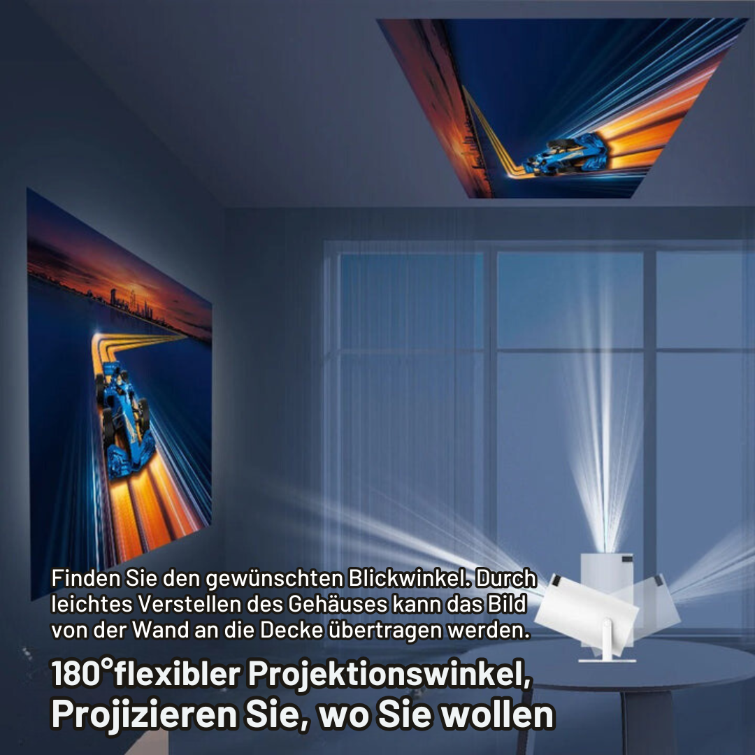 PixelStream – Smart HD-Projektor 4K-HD-Auflösung