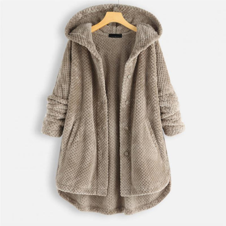 Ricarda – Kapuze Fleece Jacke