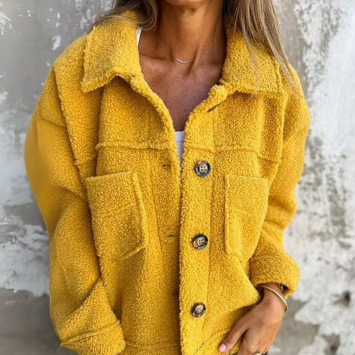 Vanessma - Kurze Strickjacke Aus Wolle