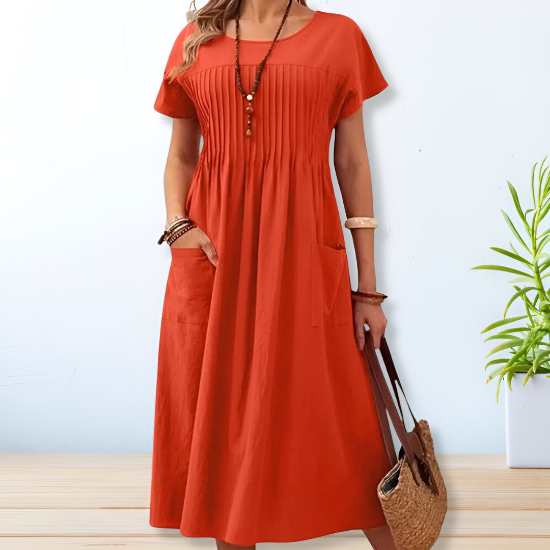 Yesica - Locker Sitzendes Freizeitkleid