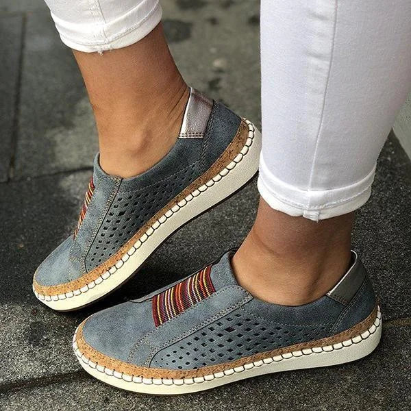 Emelina - Vintage Denim Orthopädieschuhe
