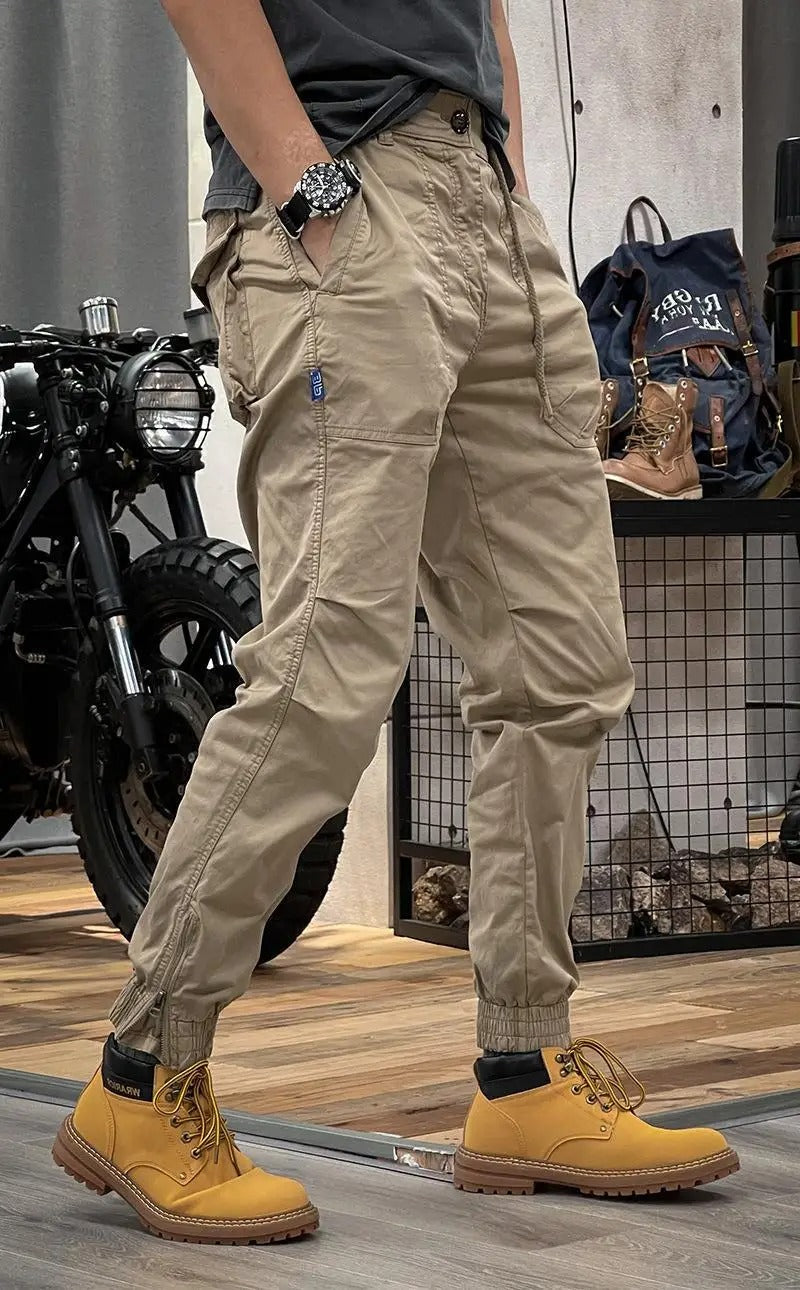 Guntram – Dehnen Cargohose mit Spandex