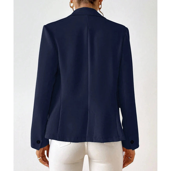 Lucinda – Blazer mit Einem Knopf und Langen Ärmeln