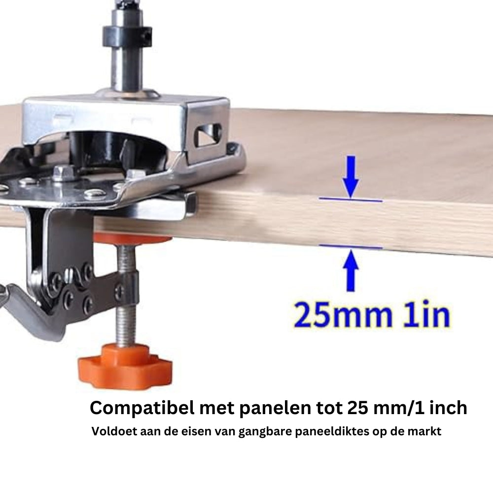 FlexiHinge - Verstelbaar Scharniergatapparaat