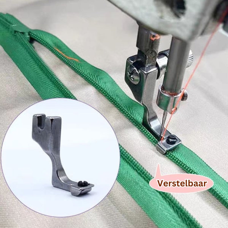 StitchFoot- Verstelbaar Ritsvoet Naaimachine