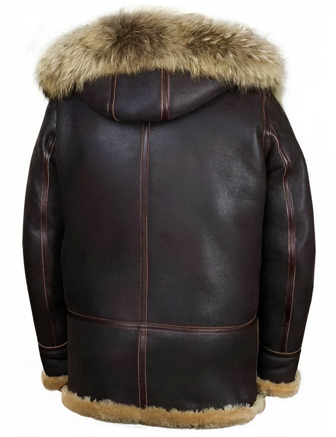 Detlef - Shearling-Stijl Winter Jas