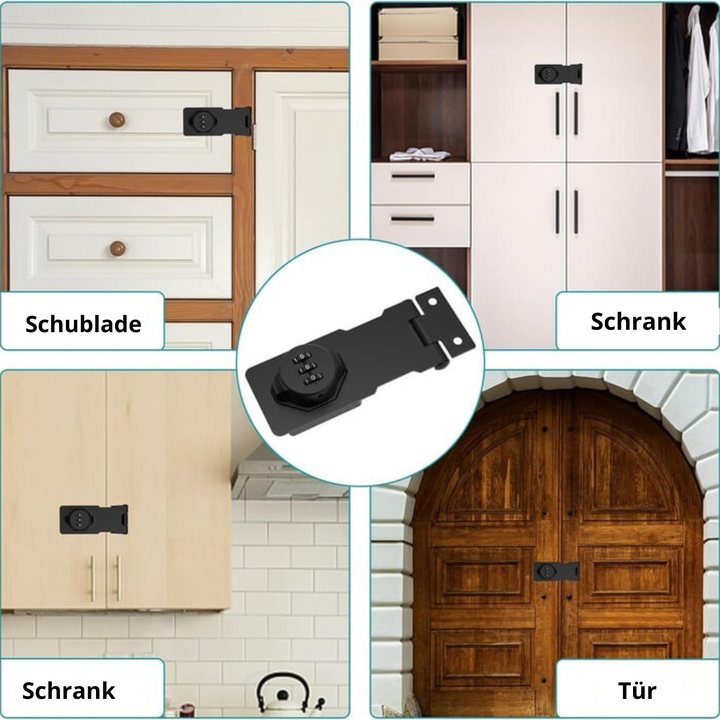 SafeKey – Schrank Passwort Haspe Schloss