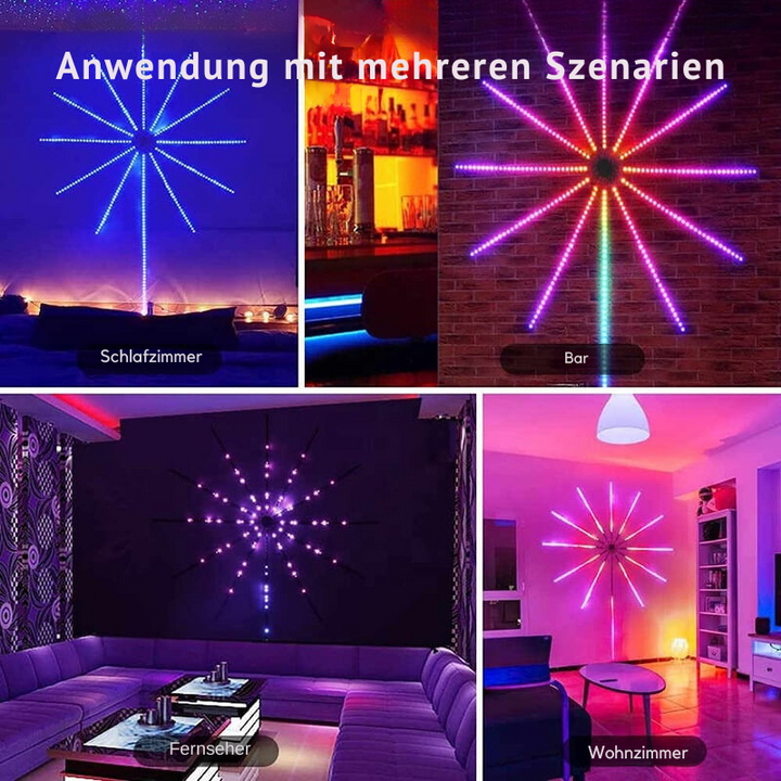 SparkGlobe – Feuerwerk LED Lichter