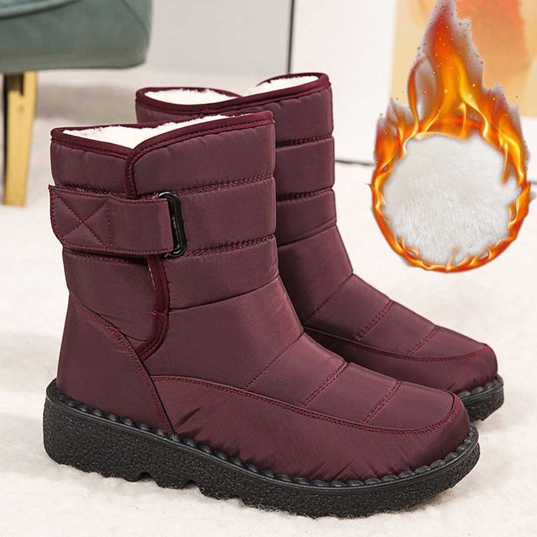 Corinne – Rutschfestem Gummi Winterstiefel